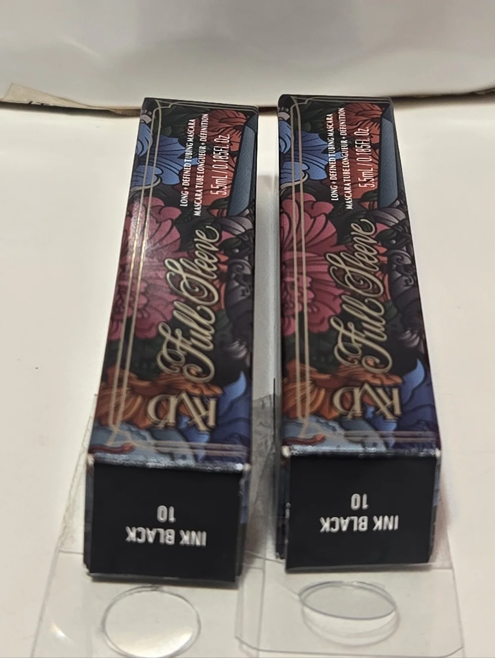 NIB KVD Beauty Full Sleeve Long + Defined Tubing Mascara In Ink Black